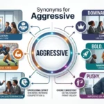 Synonyms for Aggressive