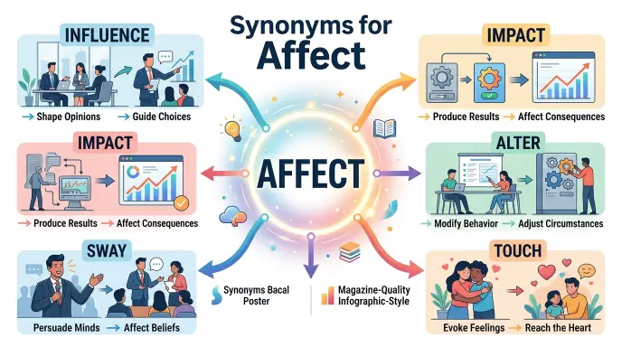synonyms for affect