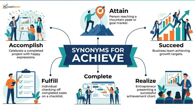 Synonyms for Achieve