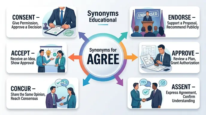 synonyms for agree