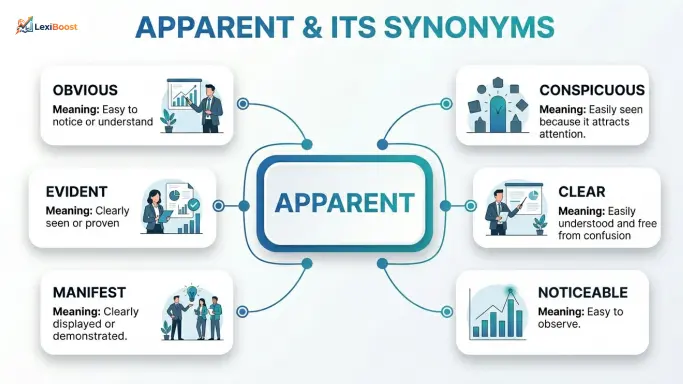 30 Powerful Synonyms for Apparent With Meanings and Examples