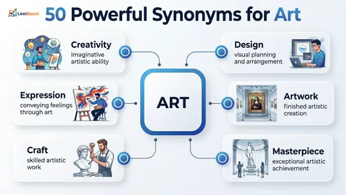 50 best synonyms for art