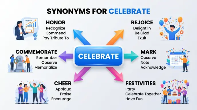 synonyms for celebrate