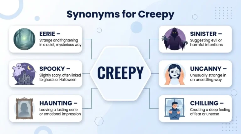50 Powerful Synonyms for Creepy with Meanings & Examples