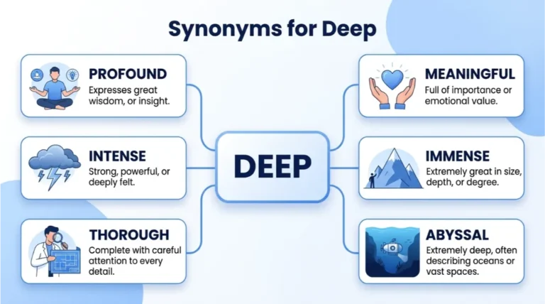 Synonyms for Deep: Find the Perfect Word for Any Situation