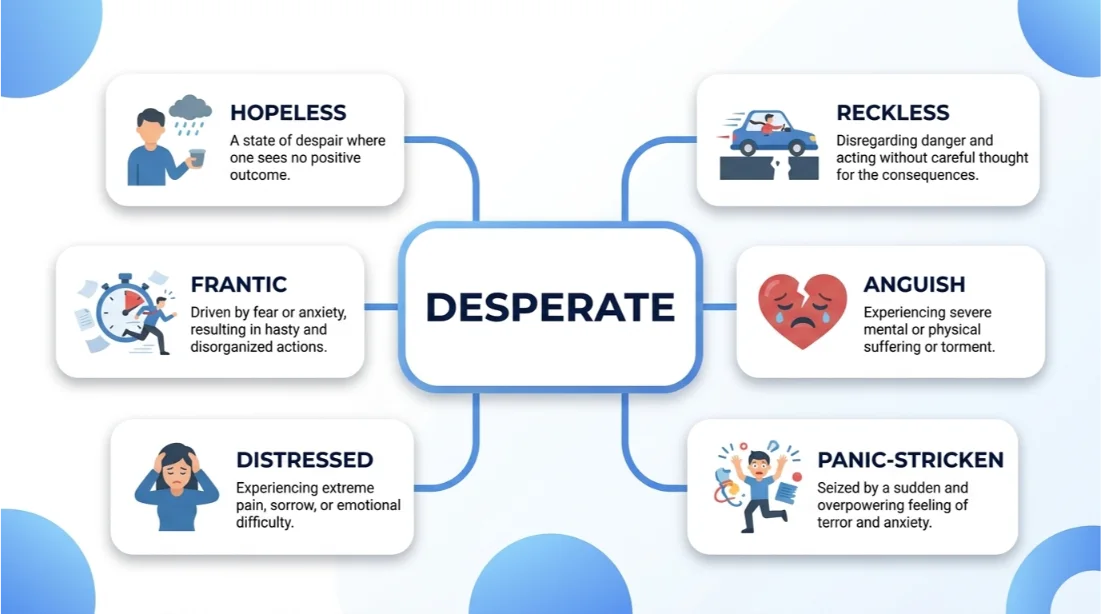 synonyms for desperate