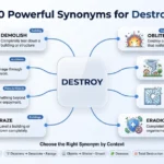 Synonyms for Destroy