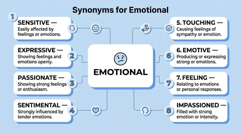 synonyms for emotional