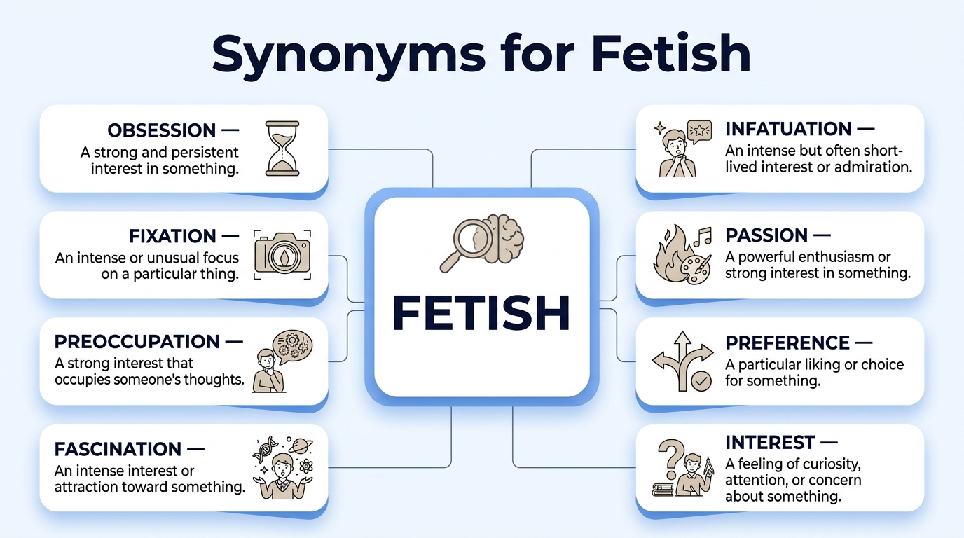 Synonyms for Fetish