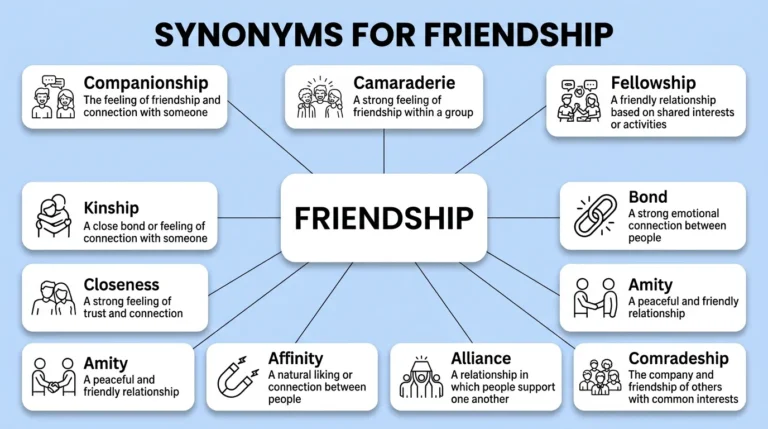 synonyms for friendship