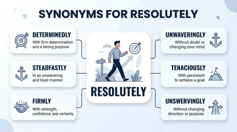 synonyms for resolutely