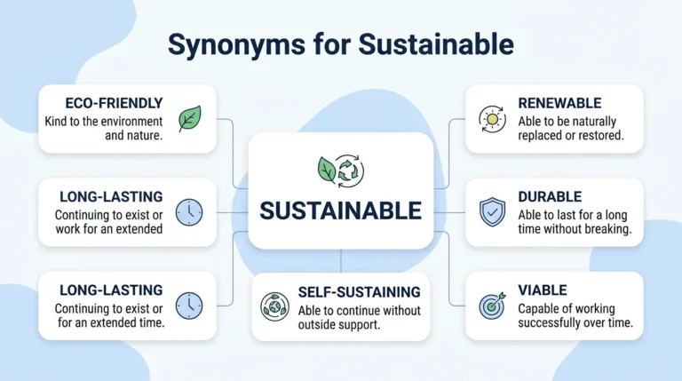 synonyms of sustainable