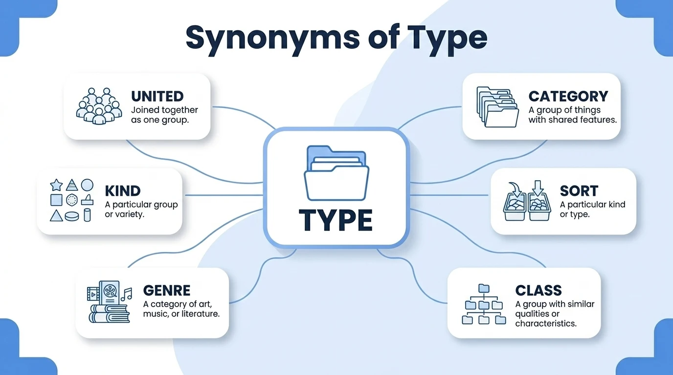 synonyms of type
