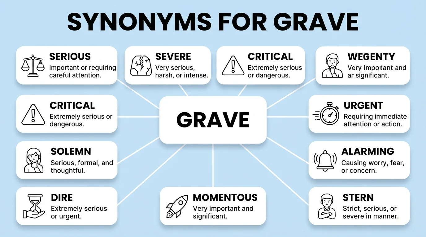 synonyms for grave