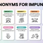 synonyms for impunity