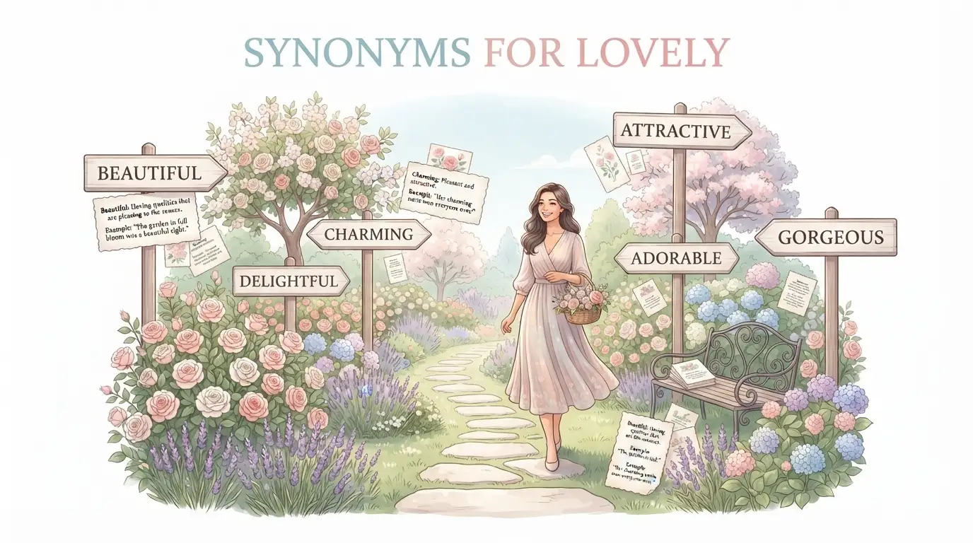 synonyms for lovely