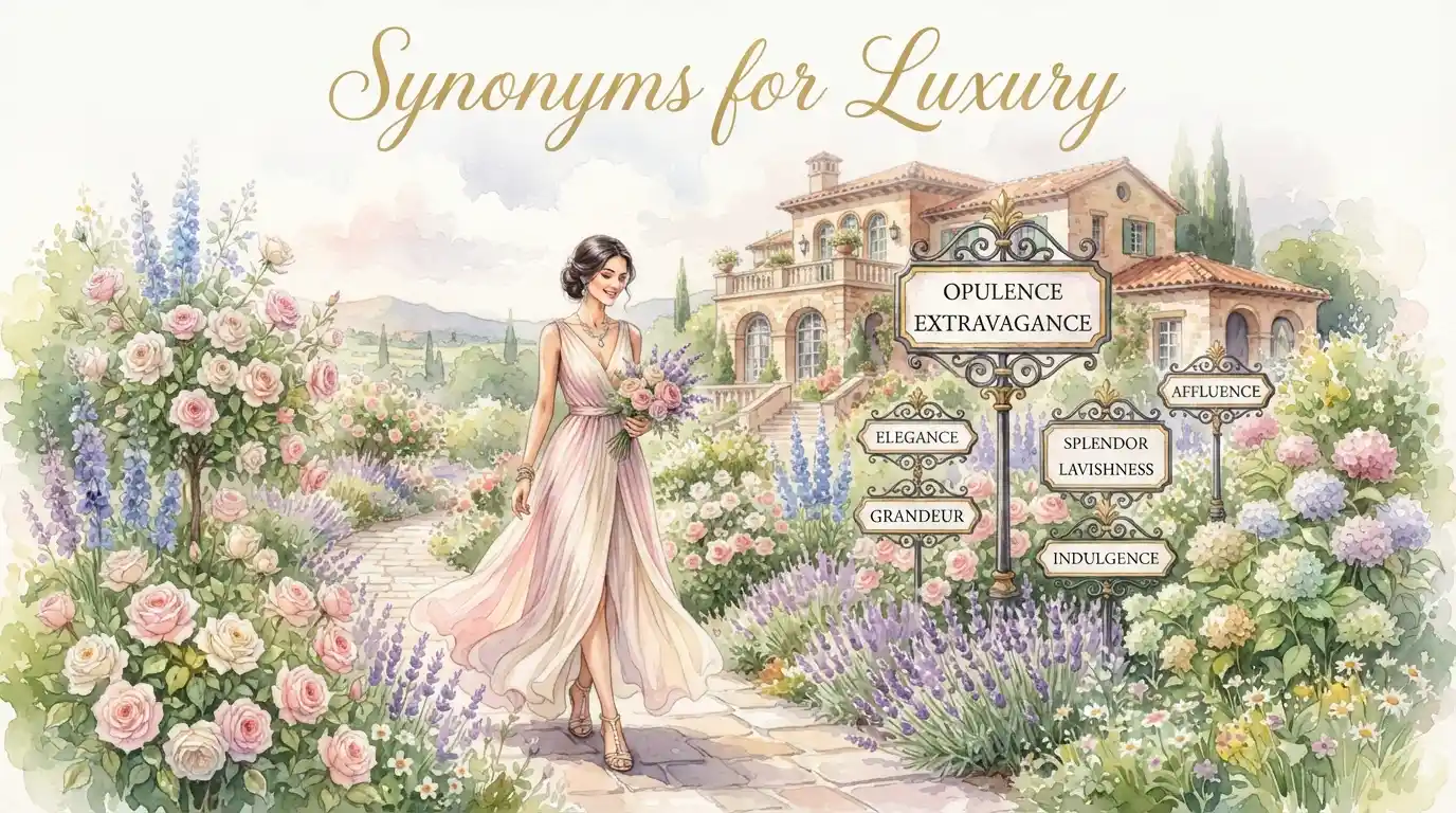 synonyms for luxury