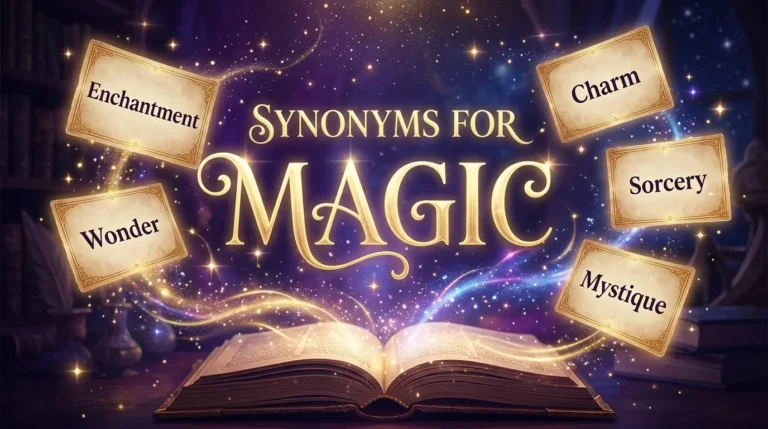 synonyms for magic